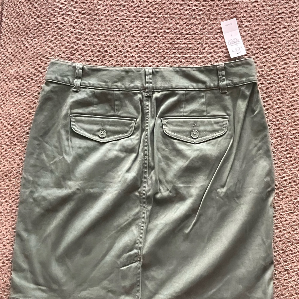 NWT! Ann Taylor Loft Utility Skirt - Picture 5 of 5